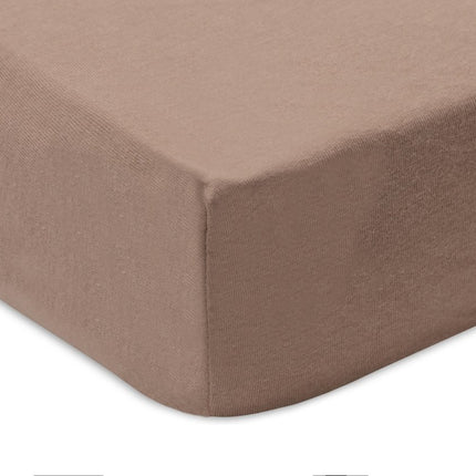 Hoeslaken Jersey 40/50x80/90cm - Milky Coffee - Babywinkel - 8717329400474
