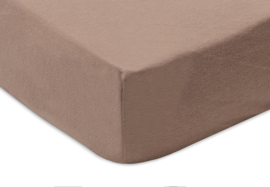 Hoeslaken Jersey 40/50x80/90cm - Milky Coffee - Babywinkel - 8717329400474