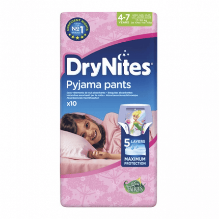 Huggies Luiers Drynites Meisjes M 17 - 30 Kg - Huggies - Babywinkel - 5029053527581
