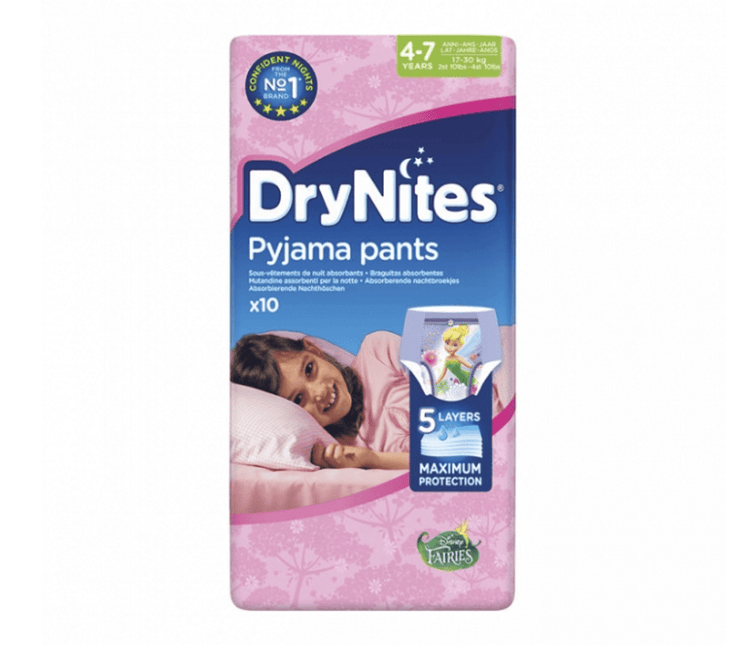 Huggies Luiers Drynites Meisjes M 17 - 30 Kg koop je bij Babywinkel