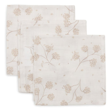 Hydrofiel Monddoekje 31x31cm - Leafy Dreams - 3 Stuks - Babywinkel - 8717329400696