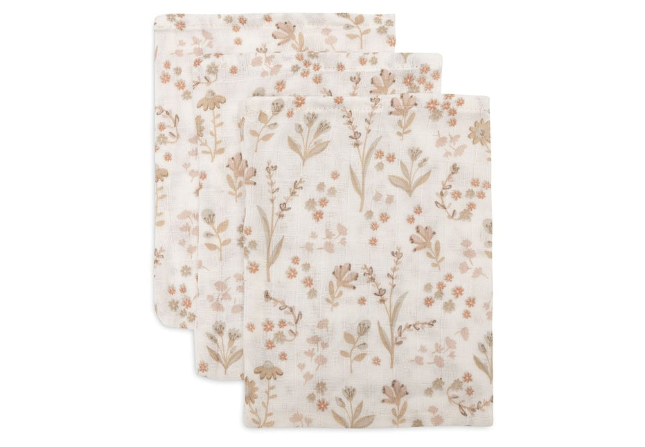 Hydrofiel Washandje 15x20cm - Bloomy - 3 Stuks - Babywinkel - 8717329393363