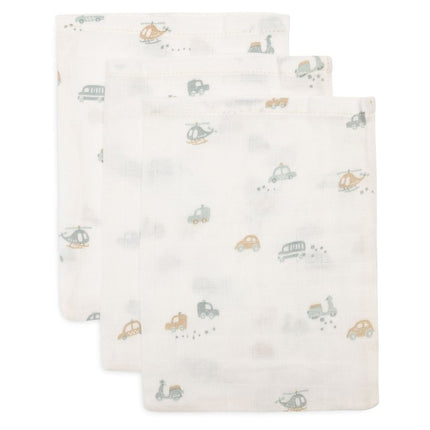 Hydrofiel Washandje 15x20cm - On The Go - 3 Stuks - Babywinkel - 8717329393370