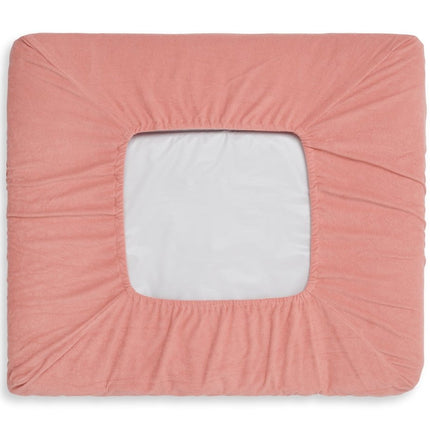 Jollein Aankleedkussenhoes Spring Knit Rosewood 75x85cm - Jollein - Babywinkel - 8717329364677
