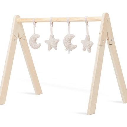 Jollein Babygym Speeltjes Moon Nougat 4st - Jollein - Babywinkel - 8717329363946