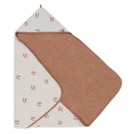 Jollein Badcape Baby Nostalgic Ride 75X75Cm - Jollein - Babywinkel - 8717329384743