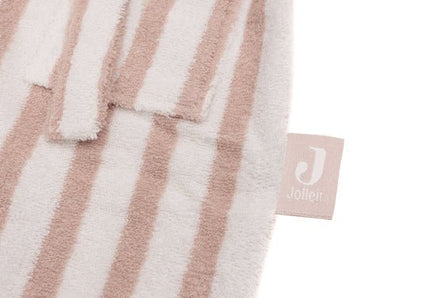 Jollein Badjas Gestreept Terry Wild Rose - Jollein - Babywinkel - 8717329380974