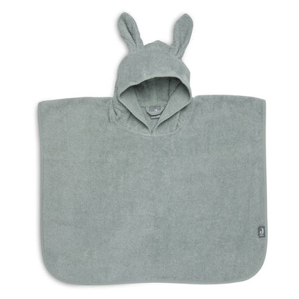 Jollein Badponcho Met Oren Ash Green - Jollein - Babywinkel - 8717329365414