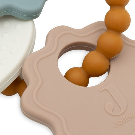 Jollein Bijtring Sleutelbos Lovely Birds - Jollein - Babywinkel - 8717329388550
