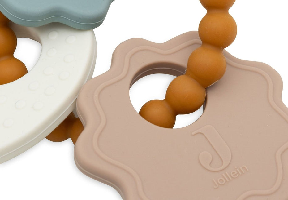 Jollein Bijtring Sleutelbos Lovely Birds - Jollein - Babywinkel - 8717329388550