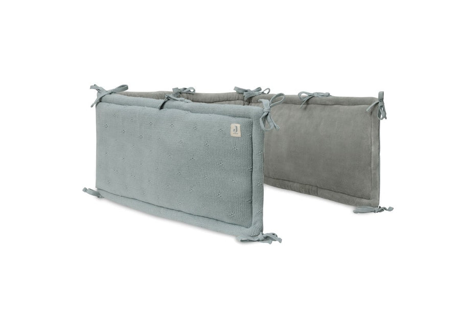 Jollein Boxbumper Cosy Knit Sea Green 180 X 30 Cm - Jollein - Babywinkel - 8717329386822