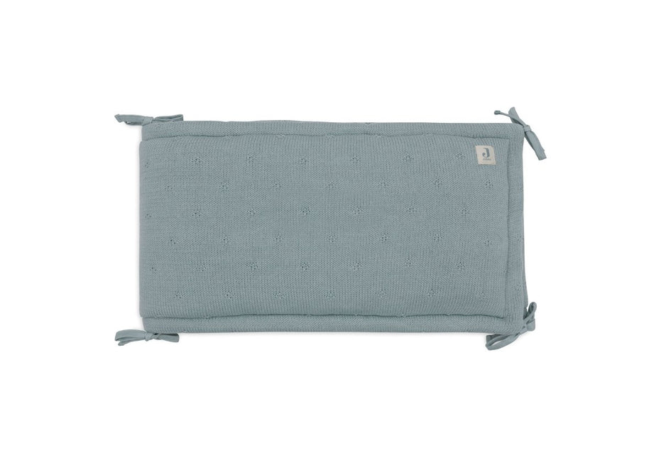 Jollein Boxbumper Cosy Knit Sea Green 180 X 30 Cm - Jollein - Babywinkel - 8717329386822