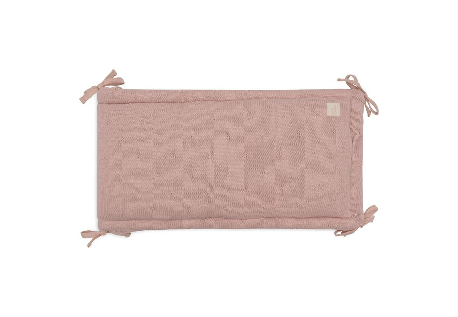 Jollein Boxbumper Cosy Knit Wild Rose 180 X 30 Cm koop je bij Babywinkel