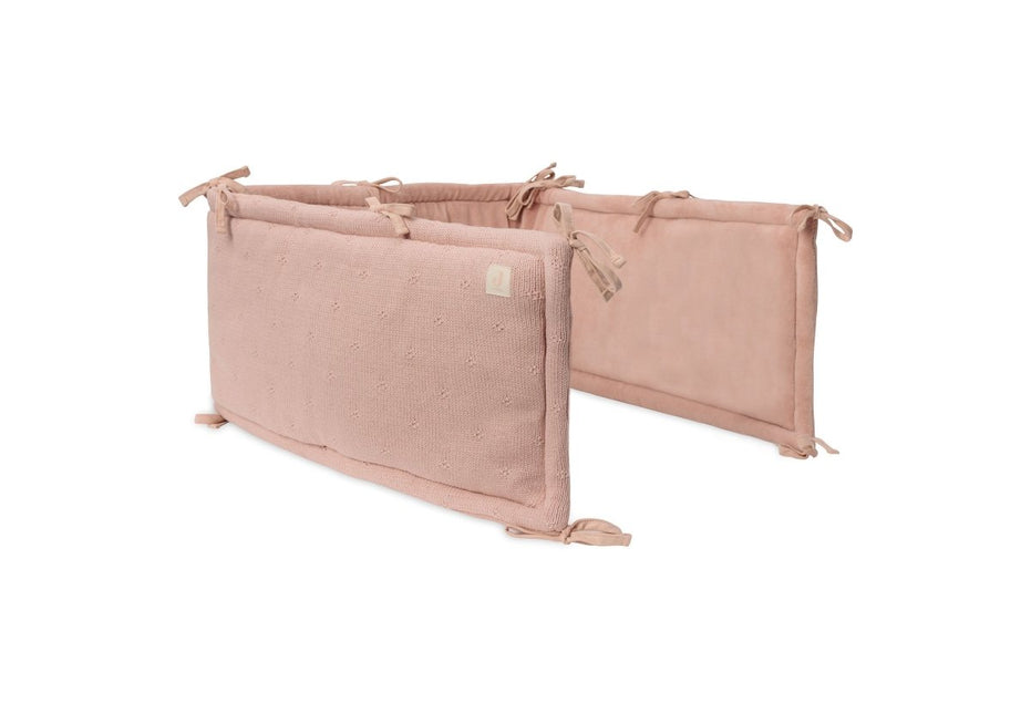 Jollein Boxbumper Cosy Knit Wild Rose 180 X 30 Cm koop je bij Babywinkel