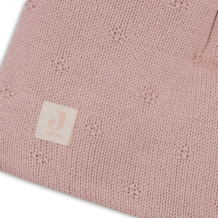 Jollein Boxkleed Cosy Knit Wild Rose 75 X 95 Cm - Jollein - Babywinkel - 8717329386761