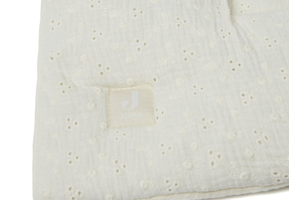 Jollein Boxkleed Embroidery Ivory 75x95cm koop je bij Babywinkel
