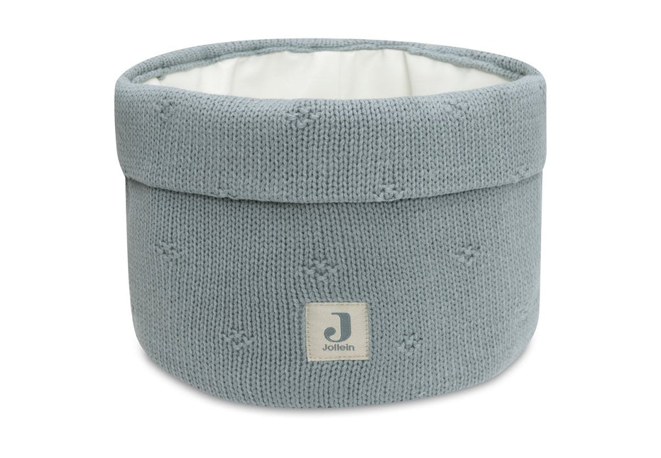 Jollein Commodemandje Cosy Knit Sea Green - Jollein - Babywinkel - 8717329386907