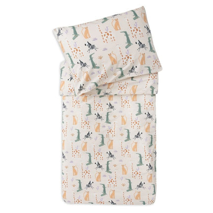 Jollein Dekbedovertrek Peuter Jungle Jambo 100 X 140 Cm - Jollein - Babywinkel - 8717329387072