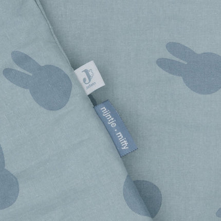 Jollein Dekbedovertrek Peuter Miffy Shadow Sea Green 100 X 140 Cm - Jollein - Babywinkel - 8717329387843