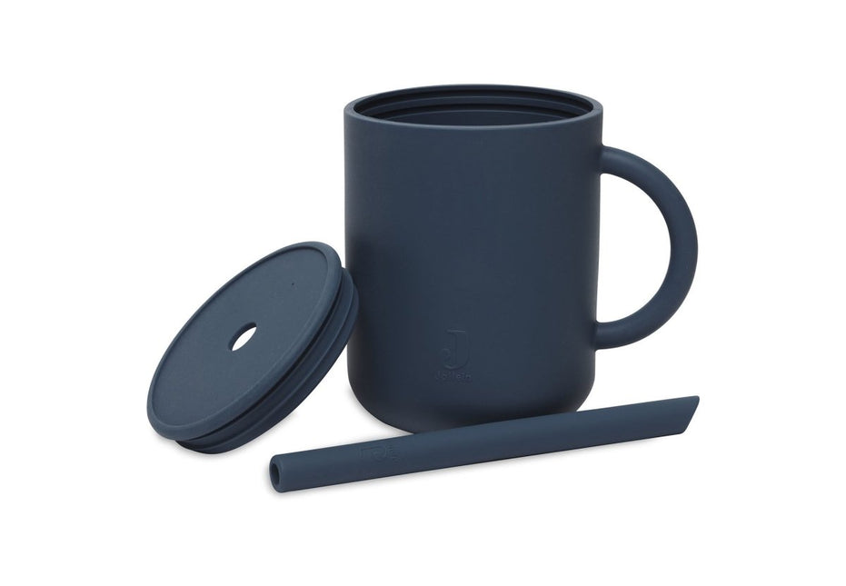 Jollein Drinkbeker Silicone Jeans Blue - Jollein - Babywinkel - 8717329365773