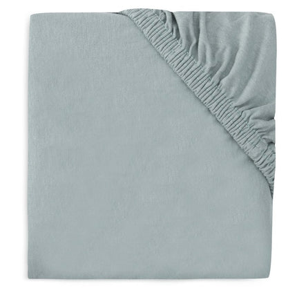 Jollein Hoeslaken Boxmatras Boxmatras Jersey Sea Green 75 X 95 Cm - Jollein - Babywinkel - 8717329387195