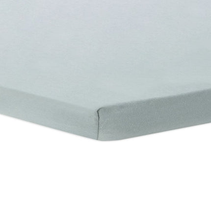 Jollein Hoeslaken Boxmatras Boxmatras Jersey Sea Green 75 X 95 Cm - Jollein - Babywinkel - 8717329387195