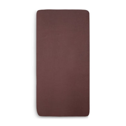 Jollein Hoeslaken Jersey Chestnut 40x90cm - Jollein - Babywinkel - 8717329363656
