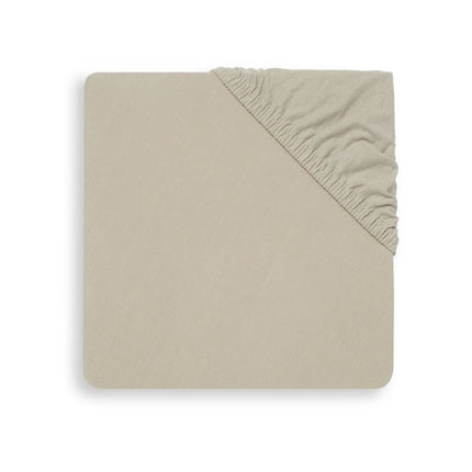 Jollein Hoeslaken Jersey Nougat 40x90cm - Jollein - Babywinkel - 8717329359048