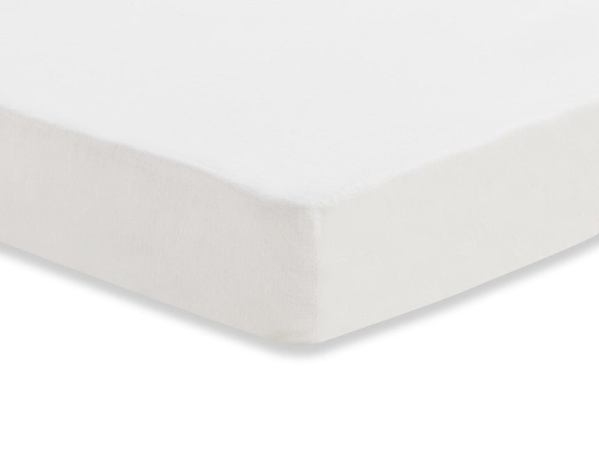 Jollein Hoeslaken Katoen Wit 50x90cm - Jollein - Babywinkel - 8717329315624