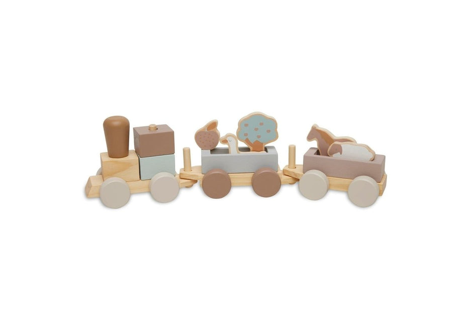 Jollein Houten Speelgoed Trein Farm - Jollein - Babywinkel - 8717329373457