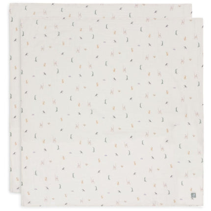 Jollein Hydrofiele Doek Jungle Jambo 115 X 115 Cm 2St - Jollein - Babywinkel - 8717329387928