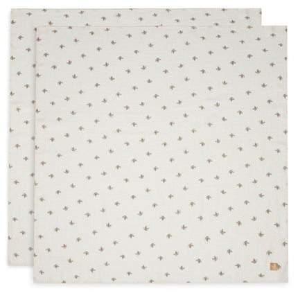 Jollein Hydrofiele Doek Large Rosehip 115cm 2st - Jollein - Babywinkel - 8717329373358
