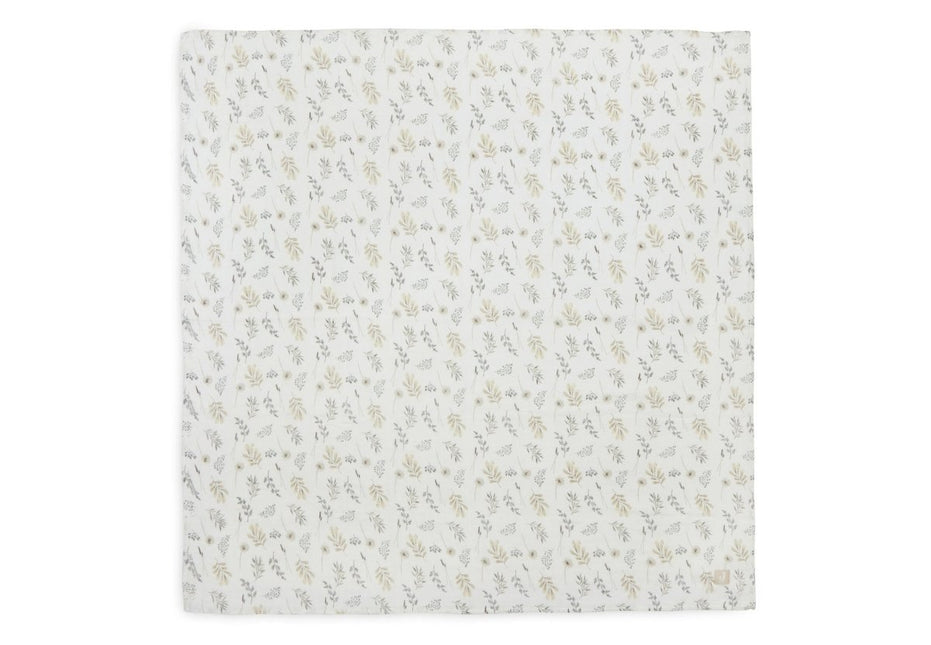 Jollein Hydrofiele Doek Large Wild Flowers 115x115cm 2st - Jollein - Babywinkel - 8717329365896