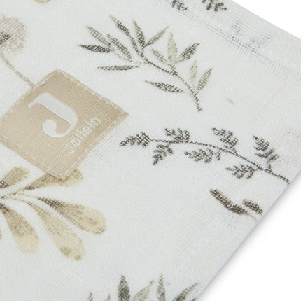 Jollein Hydrofiele Doek Large Wild Flowers 115x115cm 2st - Jollein - Babywinkel - 8717329365896