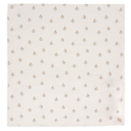 Jollein Hydrofiele Doek Nostalgic Ride 115 X 115 Cm 2St - Jollein - Babywinkel - 8717329387911