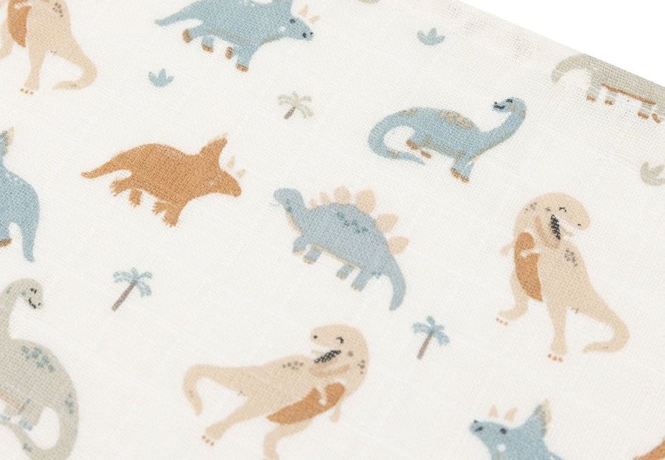 Jollein Hydrofiele Doek Roarsome 70 X 70 Cm 3St - Jollein - Babywinkel - 8717329388062