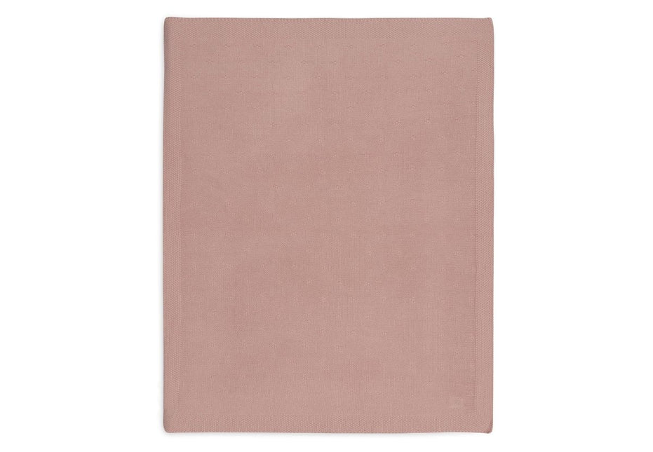 Jollein Ledikantdeken Cosy Knit Wild Rose 100 X 150 Cm - Jollein - Babywinkel - 8717329386594
