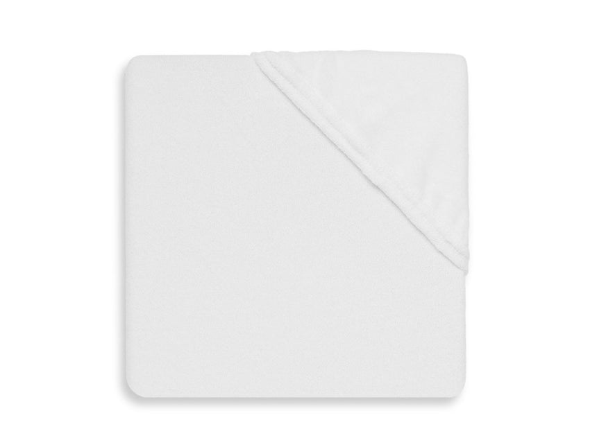Jollein Molton Hoeslaken Wit 50x90cm koop je bij Babywinkel