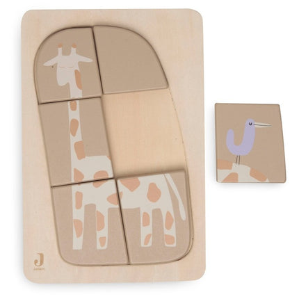 Jollein Puzzel Giraffe - Jollein - Babywinkel - 8717329388604