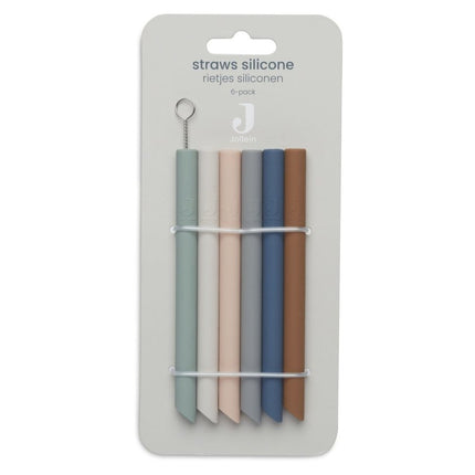 Jollein Rietjes Silicone MultiMix6 - delig - Jollein - Babywinkel - 8717329365841
