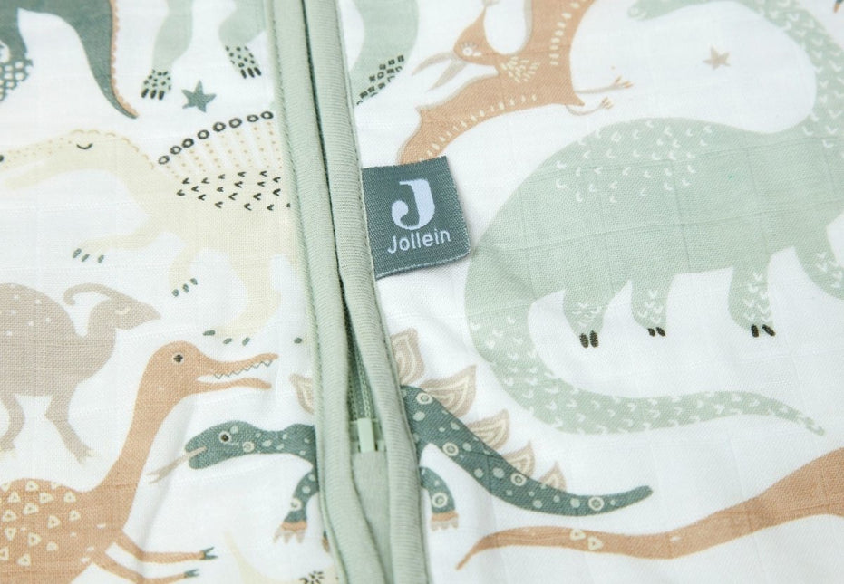 Jollein Slaapzak Baby Dino Hydrofiel - Jollein - Babywinkel - 8717329371767