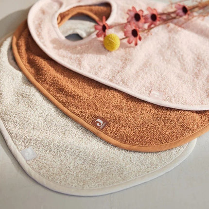 Jollein Slabbetje Badstof Caramel - Jollein - Babywinkel - 8717329364738