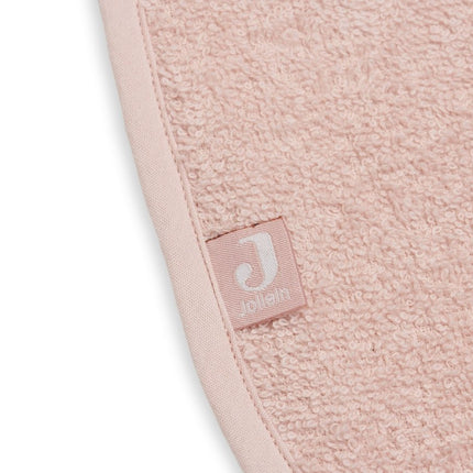 Jollein Slabbetje Badstof Pale Pink Nougat Caramel 3st - Jollein - Babywinkel - 8717329364790
