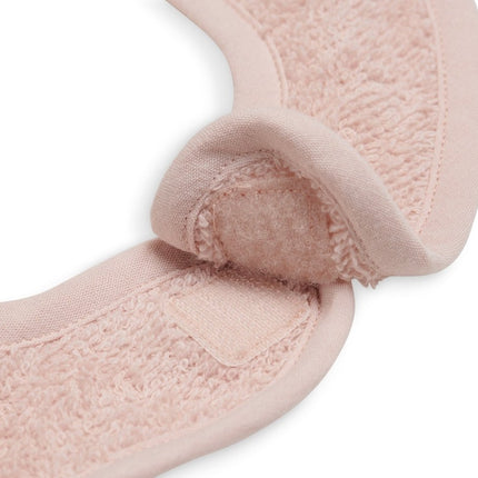 Jollein Slabbetje Badstof Pale Pink Nougat Caramel 3st - Jollein - Babywinkel - 8717329364790