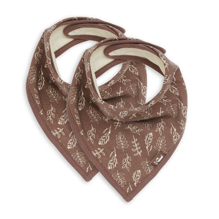 Jollein Slabbetje Bandana Meadow Chestnut 2st - Jollein - Babywinkel - 8717329363830