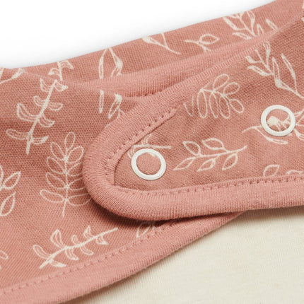 Jollein Slabbetje Bandana Meadow Rosewood 2st - Jollein - Babywinkel - 8717329363847