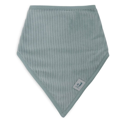 Jollein Slabbetje Bandana Velvet Sea Green/Ivory 2St - Jollein - Babywinkel - 8717329384736