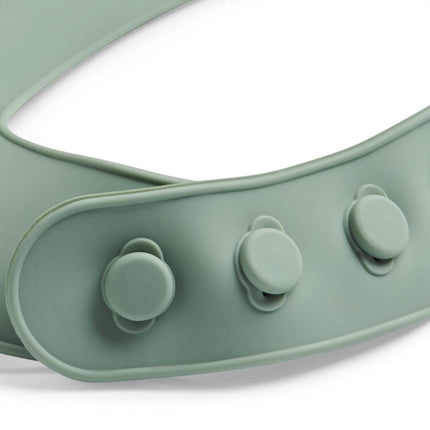 Jollein Slabbetje Siliconen Ash Green - Jollein - Babywinkel - 8717329359000