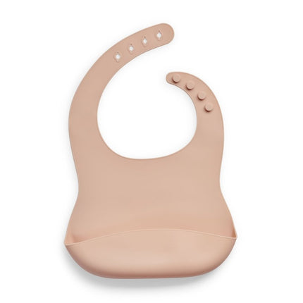 Jollein Slabbetje Siliconen Pale Pink - Jollein - Babywinkel - 8717329358973