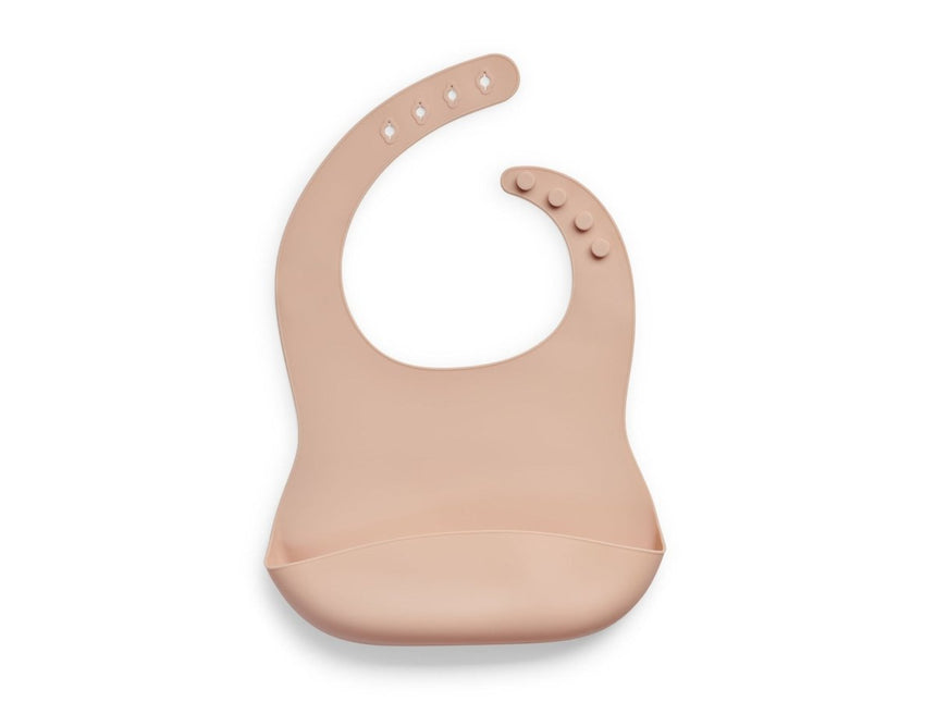 Jollein Slabbetje Siliconen Pale Pink - Jollein - Babywinkel - 8717329358973